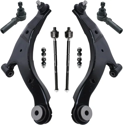 Vista 162 de Detroit Axle - Kit de brazos de control de extremo de 8 piezas para Toyota 2001-2003 Highlander 2002-2003 Camry Lexus ES300, 2 conjuntos de brazos