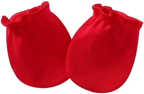 Vista 2 de Conjunto de ropa para recién nacido, de algodón, de manga larga, monos, unisex, con manoplas, sombreros y guantes