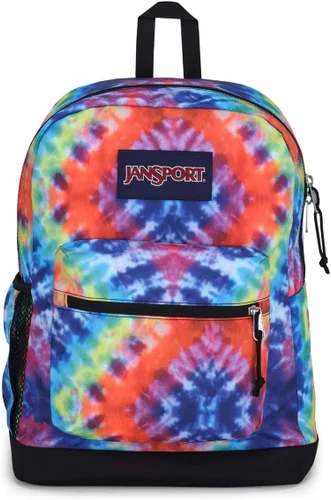 Vista 37 de JanSport Cross Town Plus - Mochila con compartimento principal grande, bolsillo lateral para botella de agua, funda acolchada para laptop de 15