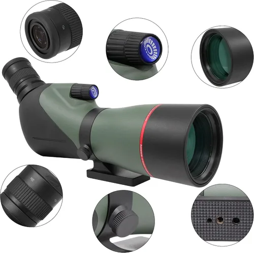 Vista 4 de Astromania Spotting Scopes with Tripod, Carry Bag, 45 Degree Observation Angled, Waterproof & Portable for Bird Watching, Outdoors Scenery, Wildlife