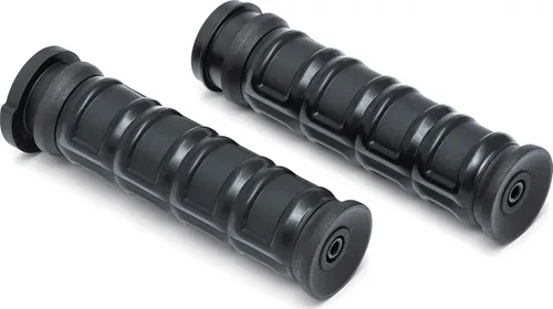 Vista 12 de Kuryakyn 6673 Dillinger Puños para control del acelerador de doble cable: motocicletas Harley-Davidson 1996-2019, negro satinado, 1 par