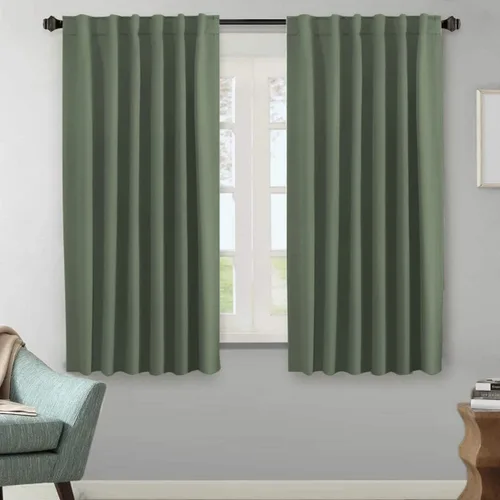 Vista 160 de H.VERSAILTEX Cortinas Opacas con Aislamiento Térmico, Paneles de Tratamiento de Ventanas que Oscurecen la Habitación, Cortinas Opacas para Sala