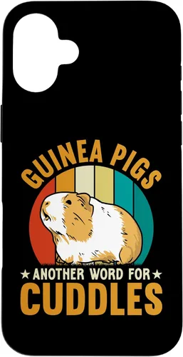 Vista 22 de Guinea Pigs Another Word For Cuddles Case for iPhone 16