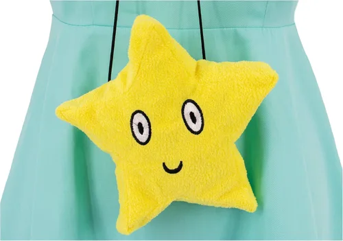 Vista 3 de DAZCOS Disfraz de estrella para mujer cuerno y bolsa
