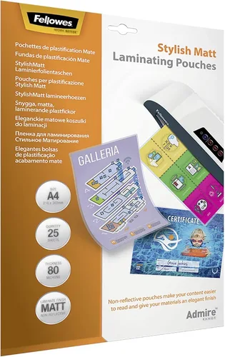 Vista 6 de Fellowes 5602001 Admire A3 80Mic Easyfold Pouch 25pk Fácil de plegar