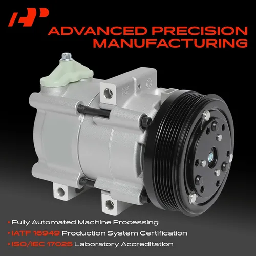 Vista 3 de A-Premium Compresor de CA con embrague compatible con Ford Contour 1995-2000, Escape 2001-2007 y Mazda Tribute 2001-2006 y Mercury Cougar 1999-2002
