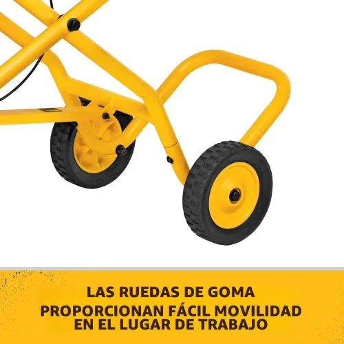 Vista 5 de DeWalt sSierra de inglete dwx726DWX726 soporte con ruedasRolling Soporte