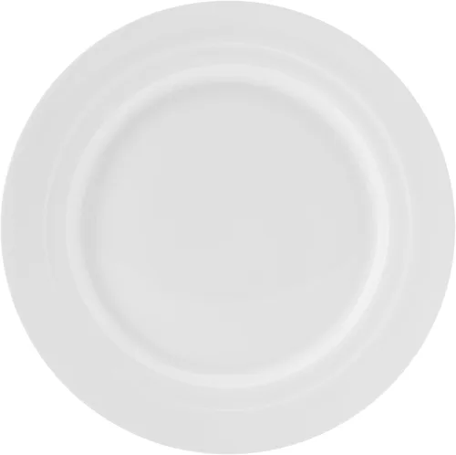 Vista 7 de Mikasa Bentlee Bone China - Juego de vajilla ligera de 12 piezas resistente a las astillas, servicio para 4, color blanco