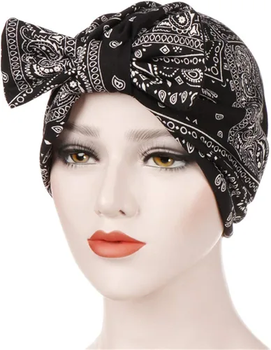 Vista 2 de Qhome - Gorra de lujo para mujer, diseño de lazo