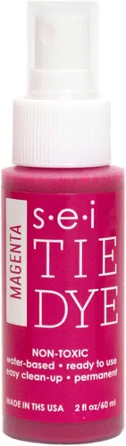 Vista 55 de S.E.I. Botella de Spray de Tie Dye del 4 de Julio: 2oz. Spray de Tinte para Tela No Tóxico, Tinte Permanente para Ropa DIY, Un Paso, Suministros
