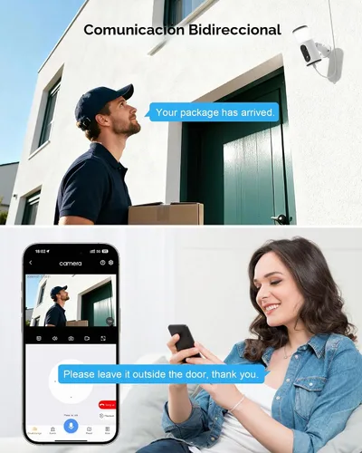 Vista 5 de ARCCTV Cámaras de seguridad inalámbricas para exteriores con cámara