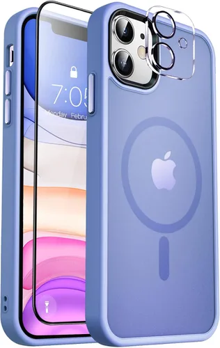 Vista 211 de MOCCA - Funda magnética resistente para iPhone XR de 6.1 pulgadas, compatible con MagSafe, funda con protección contra caídas de grado militar