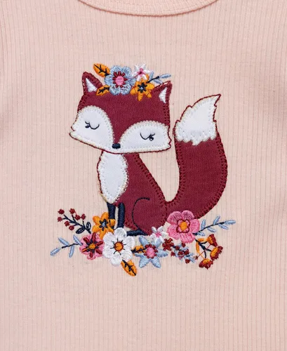 Vista 16 de Little Me Conjunto de 3 piezas para bebé, 100% algodón, body con diadema y pantalón a juego, de 3 meses a 24 meses