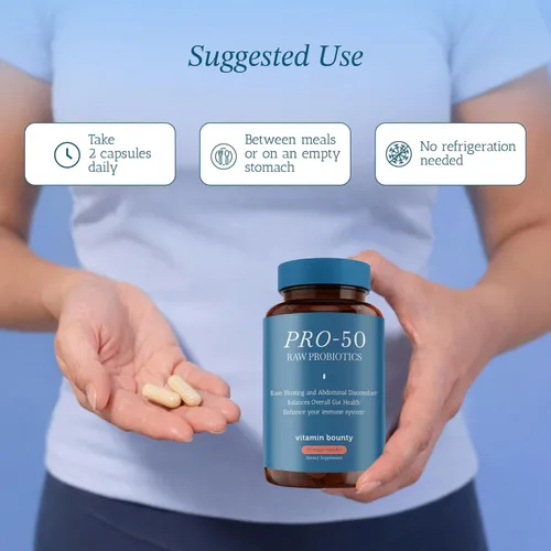 Vista 7 de Vitamin Bounty Pro-50 Probiotics and Women's Probiotic & Prebiotic Bundle - BV Defense & pH Balance, 13 cepas probióticas, salud intestinal, salud