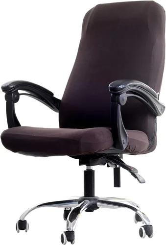 Vista 13 de WOMACO Fundas para Silla de Oficina Estampadas, Funda Elástica para Silla de Computadora Funda Universal para Silla de Jefe Estilo Simplismo Moderno
