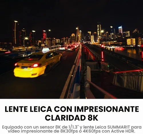 Vista 5 de Insta360 Ace Pro 2 Arctic White - Paquete de impresión flash de edición limitada, cámara de acción impermeable 8K diseñada conjuntamente con Leica