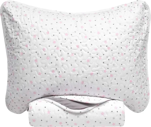 Vista 8 de Sweet Home Collection Juego de edredón de 3 piezas para niños, divertido, colorido y cómodo, para niños y niñas, ropa de cama suave hipoalergénica