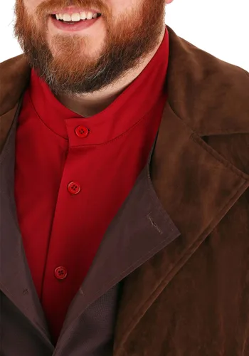Vista 5 de Disfraz Deluxe Talla Plus de Harry Potter Hagrid para Hombre Multicolor
