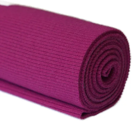 Vista 42 de TinaKim Tela elástica acanalada, cinturas, cuello, puños, chaqueta, sudadera con capucha, material para coser ropa (rosa 1, 43 x 8 pulgadas)