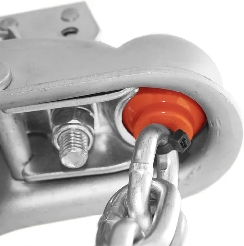 Vista 4 de Rightline Gear Cerradura de enganche antirrobo para remolque con bola acopladora, cerradura de bola de remolque para remolques sin enganche
