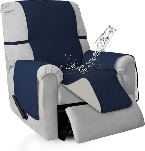 Vista 9 de ISSUNTEX Fundas de sofá de dos plazas con doble protección 100% impermeables para sala de estar, fundas para sofá de 2 cojines, protector de muebles