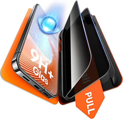 Vista 43 de TAURI 2 Pack for Samsung Galaxy Z Fold 8 Ultra Privacy Screen Protector Negro