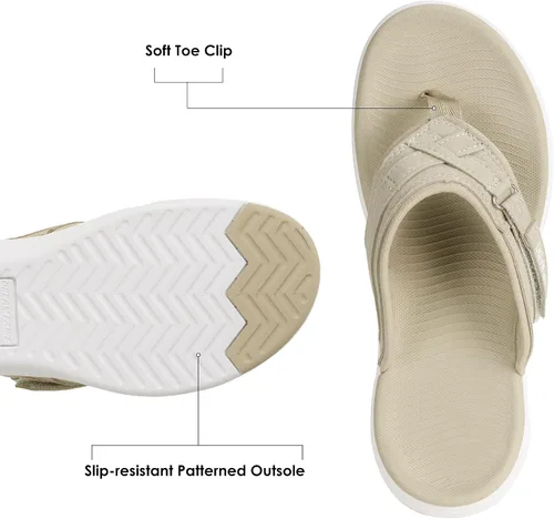Vista 5 de DREAM PAIRS Sandalias cómodas con soporte de arco para mujer