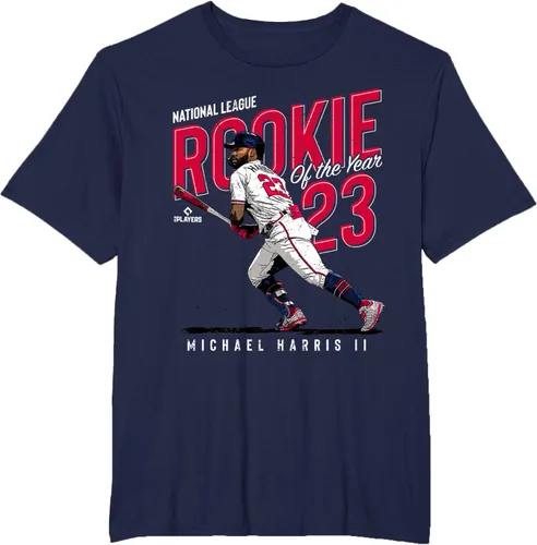 Vista 21 de Camiseta Rookie of the Year Michael Harris II Atlanta MLBPA, Negro