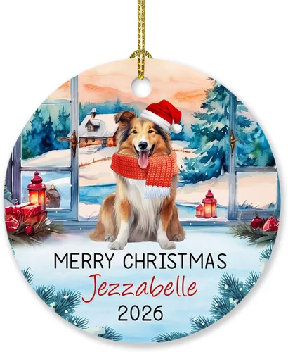 Vista 20 de Adorno personalizado de caniche negro, regalo para perro, mamá, perro, papá, adorno de Navidad único de perro caniche negro 2025, adorno de caniche