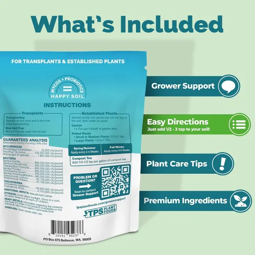 Vista 3 de TPS NUTRIENTS Mycos para trasplante y plantas establecidas (16 onzas)