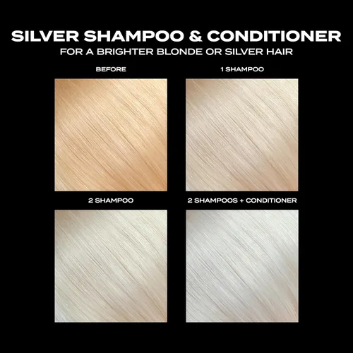 Vista 6 de BLEACH LONDON Set de champú y acondicionador Silver (8.5 fl oz)