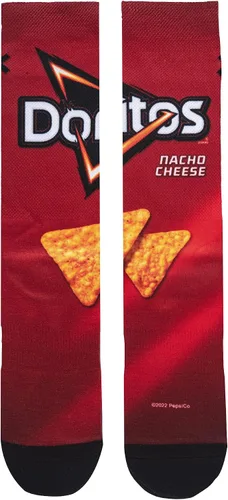 Vista 6 de Odd Sox, Calcetines divertidos para hombre, aperitivos de nachos, doritos, gueos, estampados Funyun