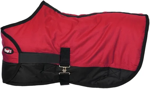 Vista 4 de Tough 1 Manta Impermeable de Poli 600D Ajustable para Potro