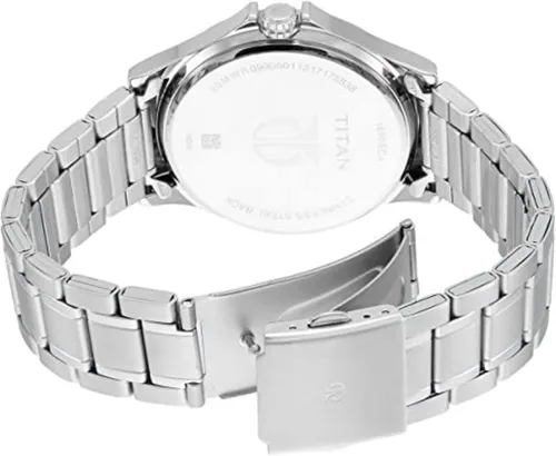 Vista 2 de Titan Workwear - Reloj cronógrafo para hombre, cuarzo, resistente al agua, correa de acero inoxidable