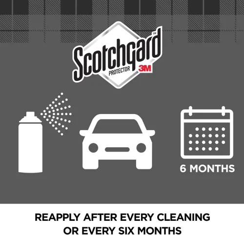 Vista 6 de Scotchgard Auto Fabric & Carpet Water Shield, 20 onzas (dos, latas de 10 onzas)