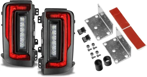 Vista 8 de Luces traseras LED de estilo empotrado ORACLE para Ford Bronco 2021-2024 Parte 5892-504-T (Lente tintada)