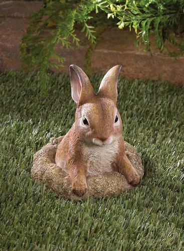 Vista 2 de Casa Locomoción Curious Bunny Garden Decor