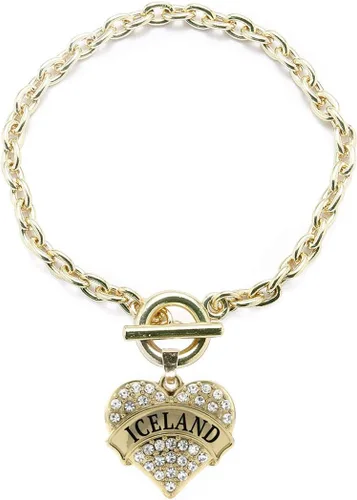 Vista 94 de Inspired Silver - Pulsera de oro con dije de corazón pavé con joyas de circonita cúbica