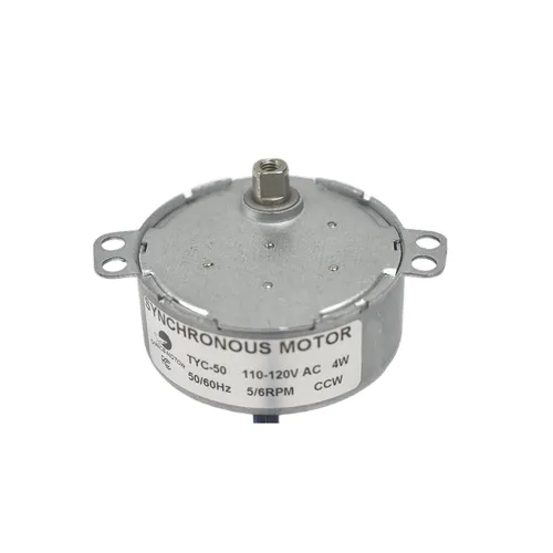 Vista 9 de CHANCS TYC-50 Motor Eléctrico Síncrono AC 110V 0.083-0.1RPM CCW para Ventilador, Microondas, Horno, Chimenea Eléctrica