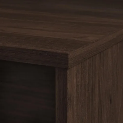 Vista 3 de Bush Business Furniture Studio C - Escritorio de 42 W, color nogal negro