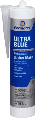 Vista 4 de Permatex 81724 Sensor-Safe Ultra Blue RTV Junta de silicona, tubo de 3 oz