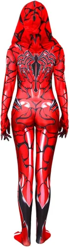 Vista 3 de Cosplay Suits Halloween Costume Spandex Body Purple Zentai for Women