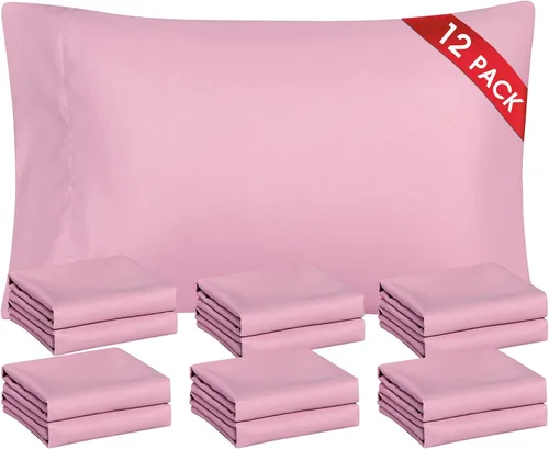 Vista 32 de FreshCulture Fundas de Almohada Beige Tamaño Queen Paquete de 2 - Juego de Fundas de Almohada - Cierre de Sobre - Tela de Microfibra Cepillada Suave