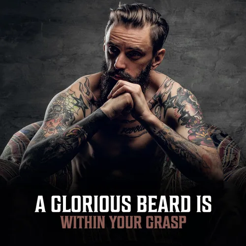 Vista 6 de Viking Revolution Aceite de barba de ron de bahía para hombres, suavizante y acondicionador natural con aceites de argán y jojoba para fortalecer e