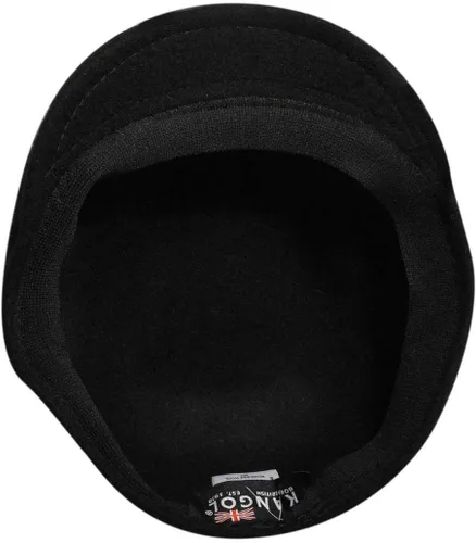 Vista 8 de Kangol Sombrero de lana sin costuras 507 - Deep Plum/L Ivy Caps & Flat Caps Negro