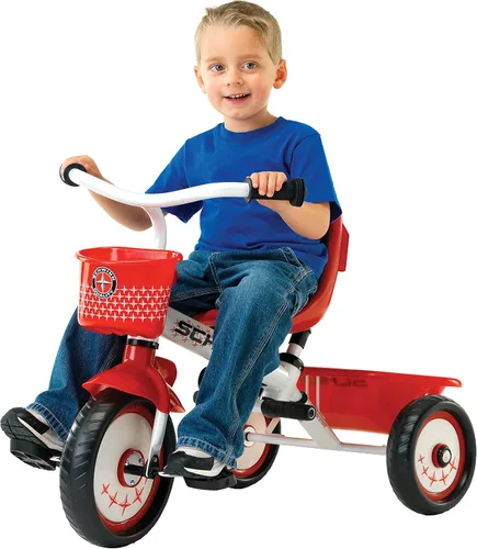 Vista 4 de Triciclo de fácil manejo Schwinn, 8", Rojo/Blanco