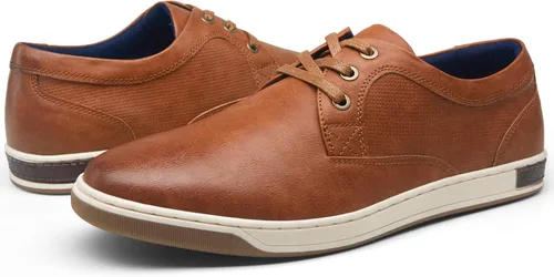 Vista 4 de Vostey Men's Sneakers Fashion Casual Shoes Dress Sneaker Oxford Shoes