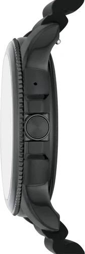 Vista 2 de Fossil 44mm Gen 5E Stainless Steel and Silicone Touchscreen Smart Watch with Heart Rate