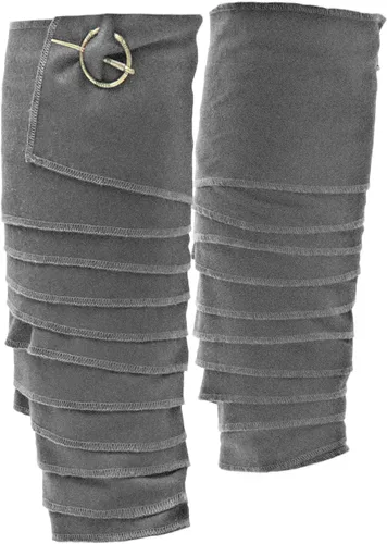 Vista 2 de KUOIN Medieval Men's Leg Wraps Brooch Pirate Cosplay Costume Accessory 138 Inch