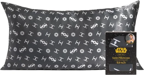 Vista 18 de Lisa Frank x Kitsch - Funda de almohada de satén con cremallera para cabello y piel, más suave que las fundas de almohada de seda, funda de almohada